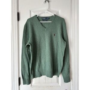Polo Ralph Lauren Pima Cotton V Neck Sweater‎ L